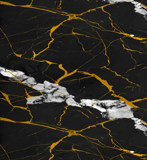 GL-3019 Black Gold Marble
