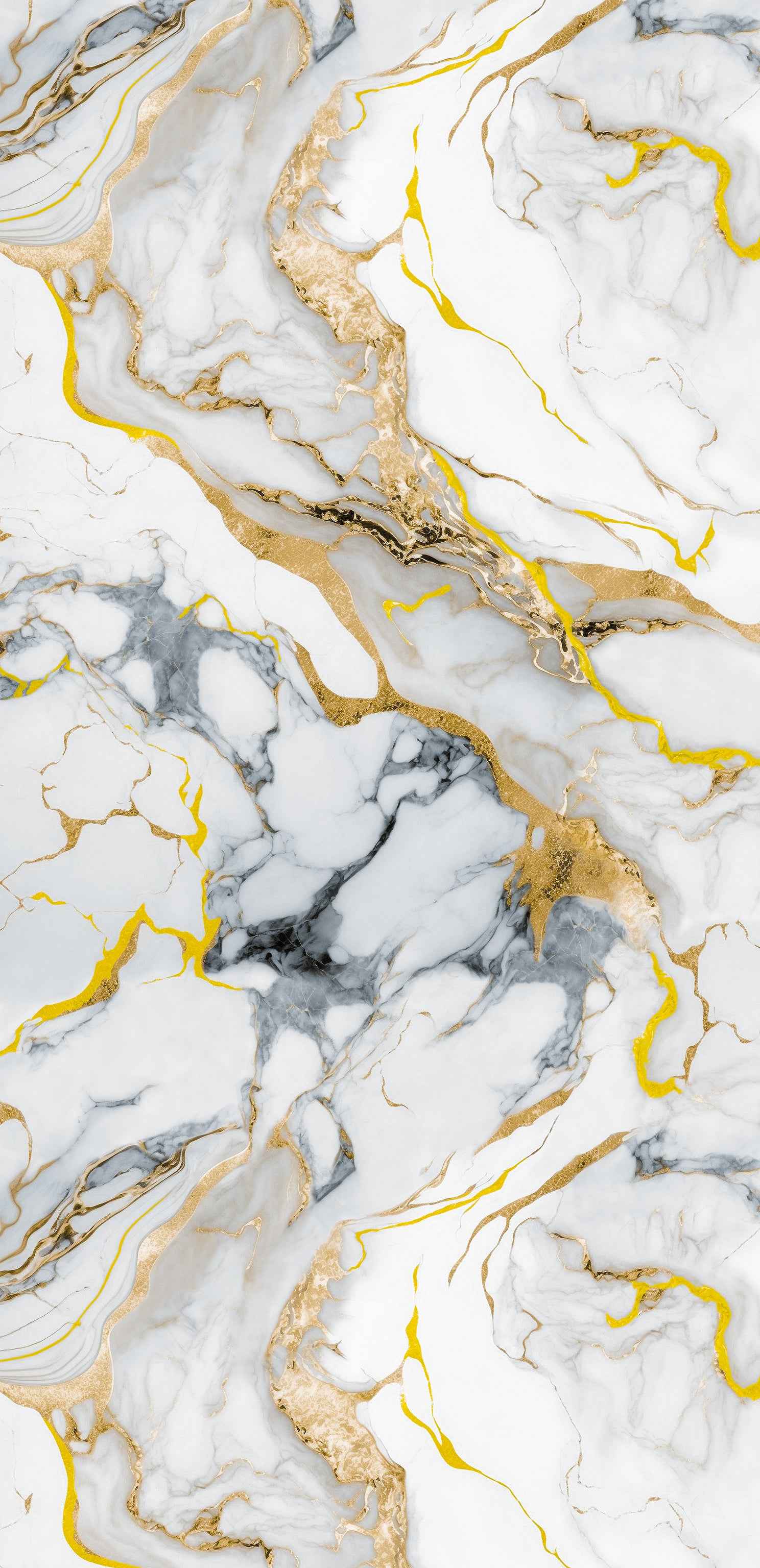 GL-3021 White Gold Marble