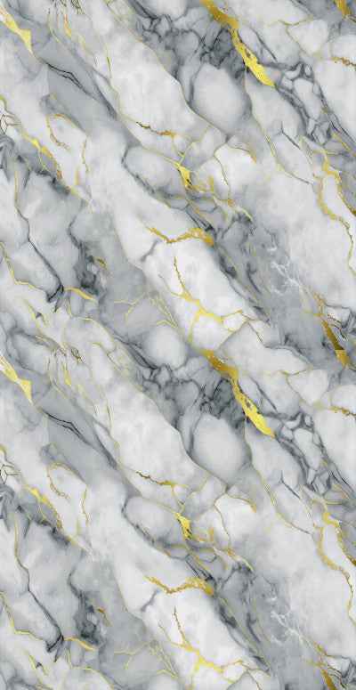 GL-3031 White Gold Luxury Marble