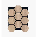 Light Oak Hexagon Acoustic Panels