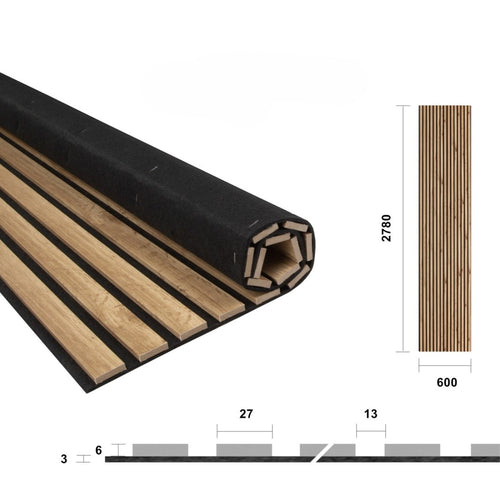 Acoustic Panel Steppe Browın - Decopanel Shop